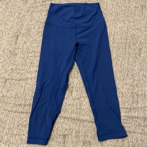 Bright Blue Align Leggings 17” High Rise